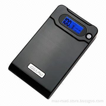 Power Bank, 10000mAh, with LED Torch Light, LCD Screen